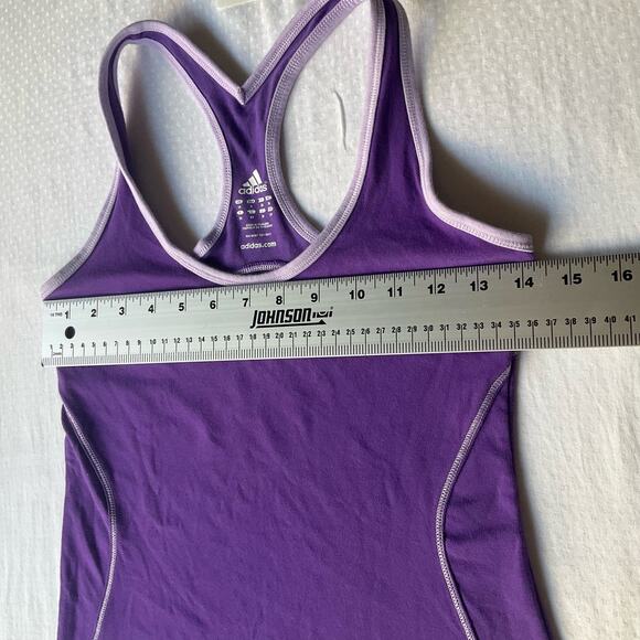 Adidas Women’s Sleeveless Workout Sport Tank Top size S, Purple - Picture 2 of 6